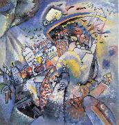 Wassily Kandinsky Moszkva Voros ter Germany oil painting artist